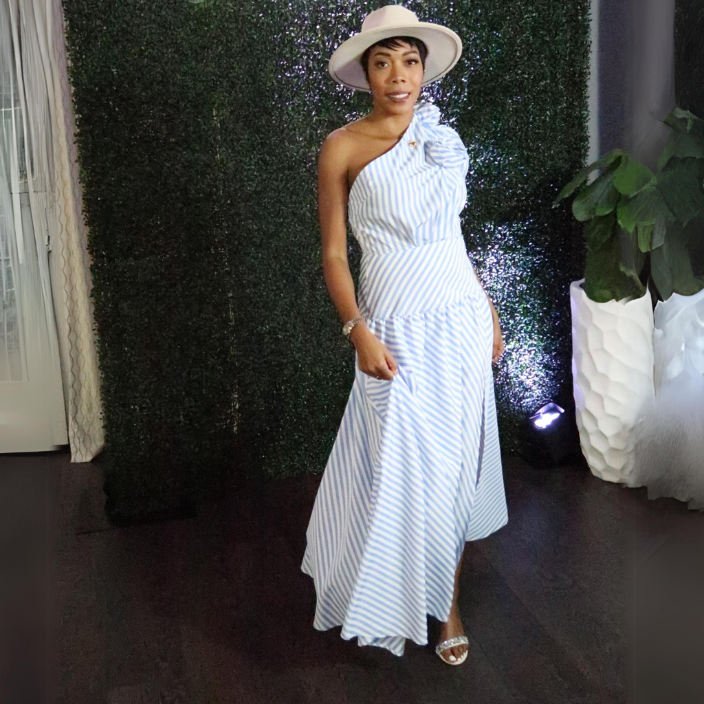 Belle Blue Dress – Slaid Statements