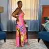 Ciarra Maxi Dress (pink)