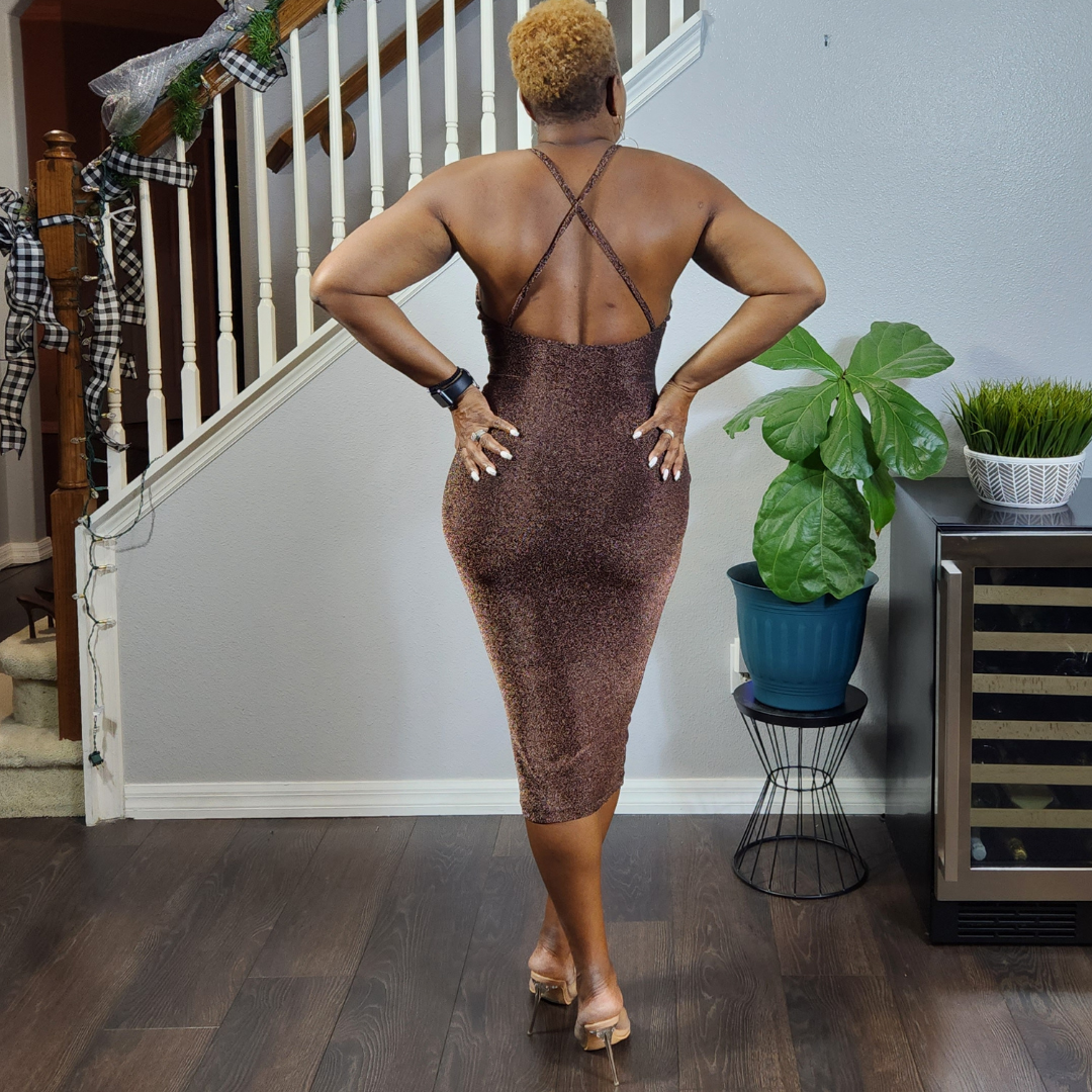 Glitz and Glamour Maxi Dress
